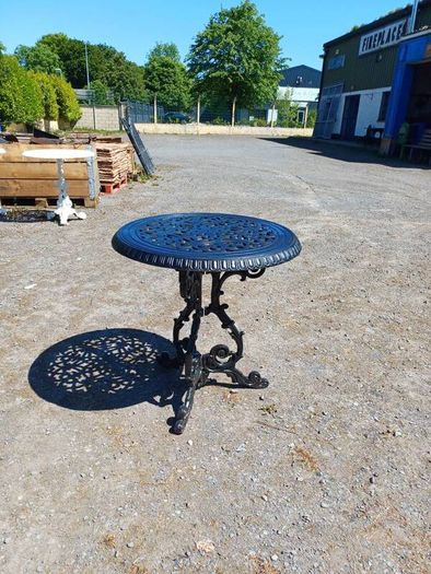 cast iron tables