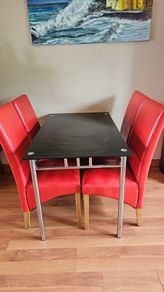 table and chairs
