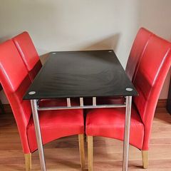 table and chairs