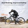U1 Electric Mountain Bike, 26''/29'' Electric Bicycle Commute E-bike with 36V 13Ah Removable Battery, LED Display, Dual Disk Brake, 21 Speed, MTB for Teenagers and Adults Image 5