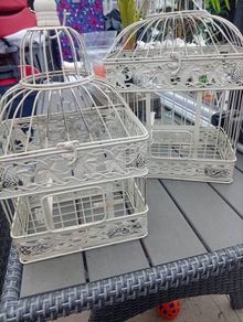 decorative twin cages