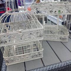 decorative twin cages