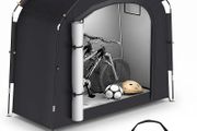 Bike Shed, Bike Storage Outdoor Waterproof Storage Tent, Portable Garden Garage Shelter for 2 Bicycles, Motorcycle, Tools, Toys &amp; Lawn Mower