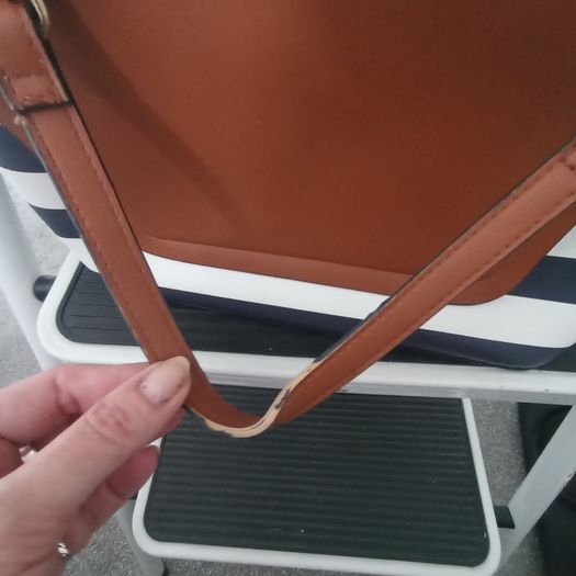New Look stripe shoulder bag
