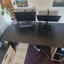 computer desk & shelves Image 4
