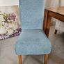 dining table and chairs oak table very good quality and solid chairs are as new  o marks or stains Image 4