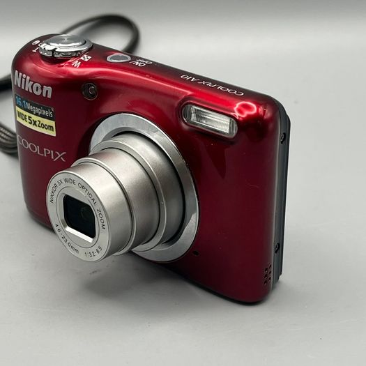 Nikon Coolpix A10 16.1MP Digital Camera Red