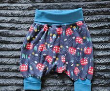 Frugi Harem Soft Bottoms with Buses