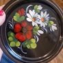 folkart tin plates Image 4