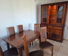 High End Mahogany Table & Chairs