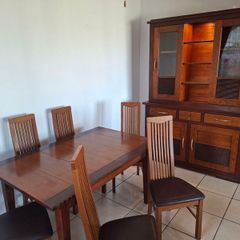 High End Mahogany Table & Chairs