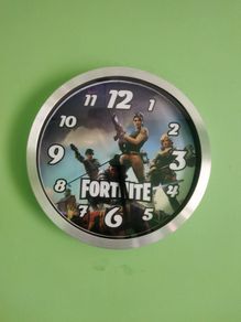 Kids Fortnite Wall Clock 30cm