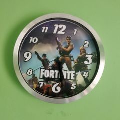 Kids Fortnite Wall Clock 30cm