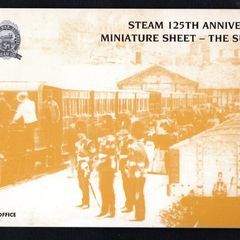 1998 Isle of Man 125th Anniversary of Isle of Man Steam Railway Commemorative Stamps Miniature Sheet Presentation Pack