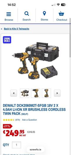 Dewalt Drill/Impact