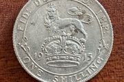 1915 Silver Shilling