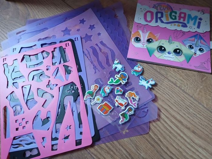 stencils and stickers