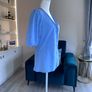 Ladies Cornflower Blue Blouse from Gallery. Size UK 10 / EU 38 Image 7