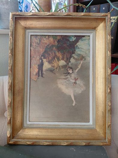 vintage reproduction The Star Edgar Degas