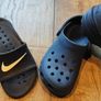Crocs and Nike Sliders. Size UK Junior 11 Image 3
