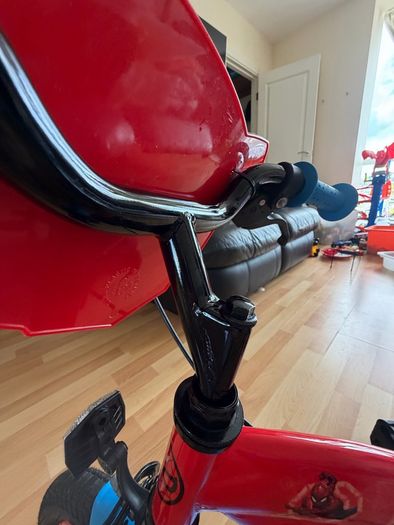 Boys Spider-Man bicycle for sale, good as new,age 3-5 years old.