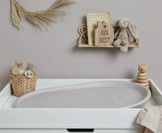 Shnuggle Squishy Changing Mat - Taupe NEW