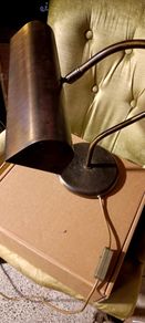 Antique lamp brass