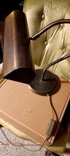 Antique lamp brass
