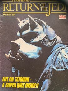 Starwars Return of the Jedi Marvel Comics -Issues 25- 32-36