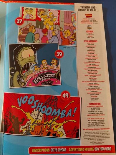 Simpsons comic