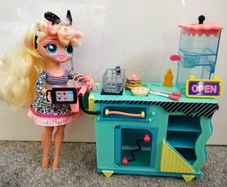 LOL playset and a doll