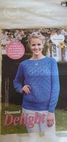 New - A Knitting Pattern  - A Pretty Lace Top - E
