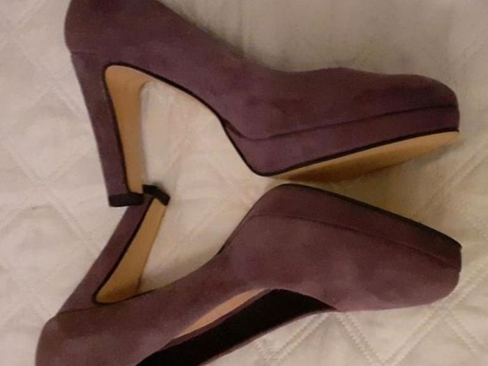 Purple Heels New Suede!