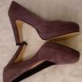 Purple Heels New Suede! Image 3