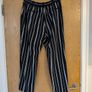 Dunnes Stores Navy /White Stripe Trousers.  Size 14. New - No Tag. Image 4