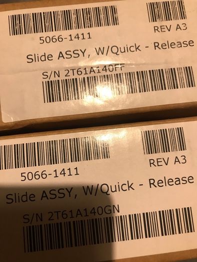 HP Tipping Point 1U Slide Rail Kit Quick Release JC017A