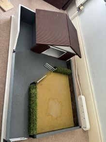 Toy farm building