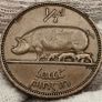 Ireland 1935 1/2d Halfpenny Image 2