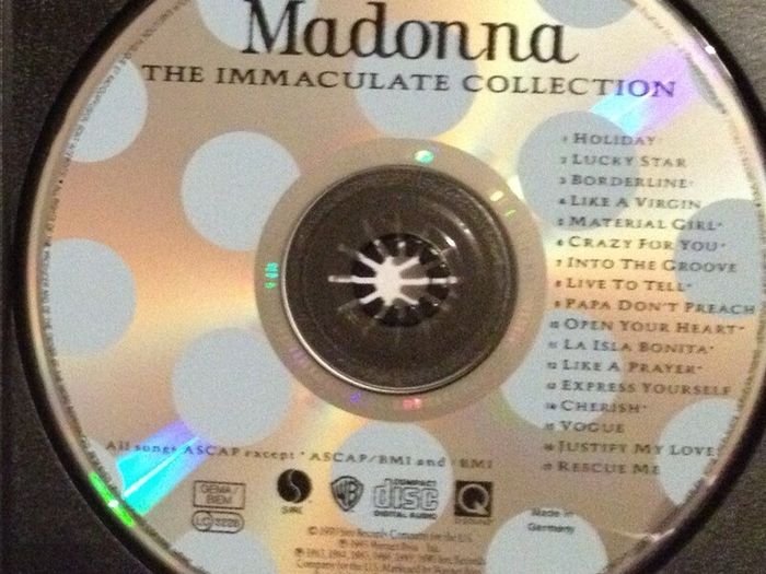 Madonna [1990] The Immaculate Collection (CD Album)