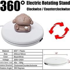 Photo Rotating Product Turntable With Led Light!