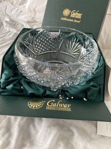 Galway Millennium Crystal fruit bowl special edition