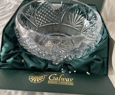 Galway Millennium Crystal fruit bowl special edition