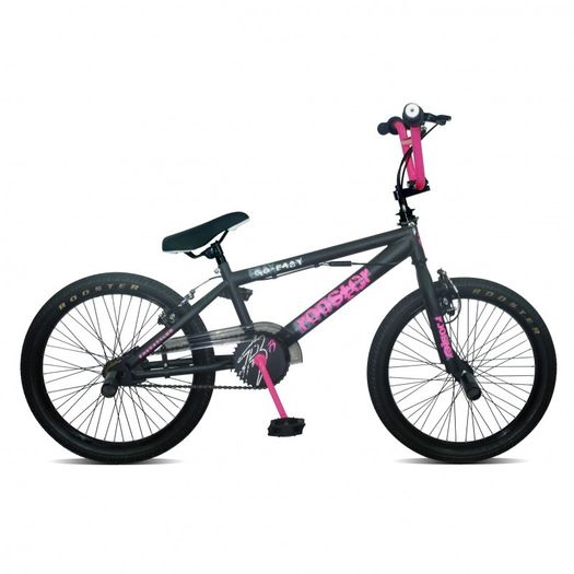 11" Rooster GO EASY, 20" Wheel, Black/Pink