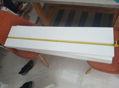 Lack ikea shelves 110cm long