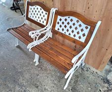 Cast iron Garden chairs