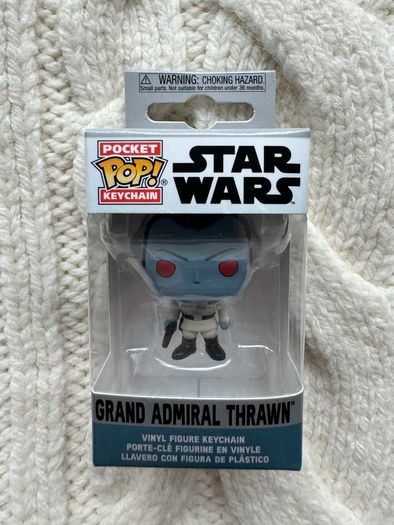 Funko Pop Keychain Star Wars Ahsoka Grand Admiral New Please look at the pictures