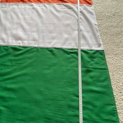 Handmade sewing Irish flag