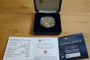 MINT ERROR - Central Bank of Ireland 10 Euro Silver Proof 2013. Mint Error. Unc. James Joyce.