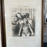Vintage 'At The Dentist's' by Honore Daumier Framed Prints Image 3