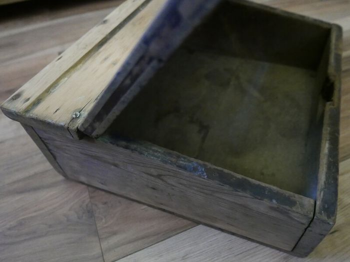 Antique  School Desk, Wooden Writing Slope